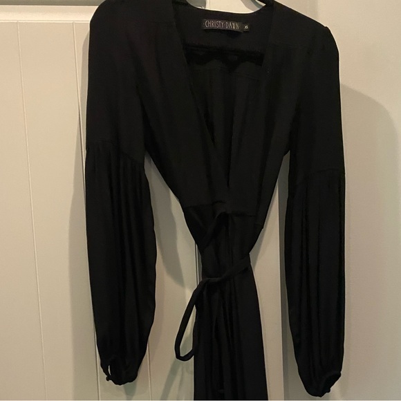 Christy Dawn Bergen Dress Black XS- Like new! - Picture 4 of 5
